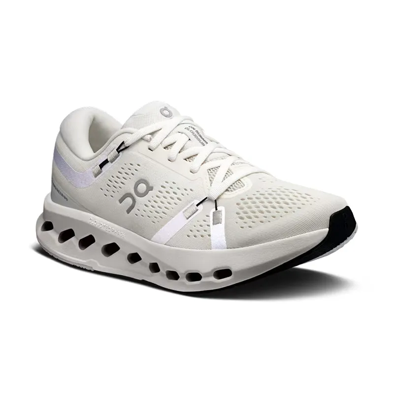 Women's Cloudsurfer 2 Ivory/Ivory Stabilizing Heel Cage Treadmill Optimized