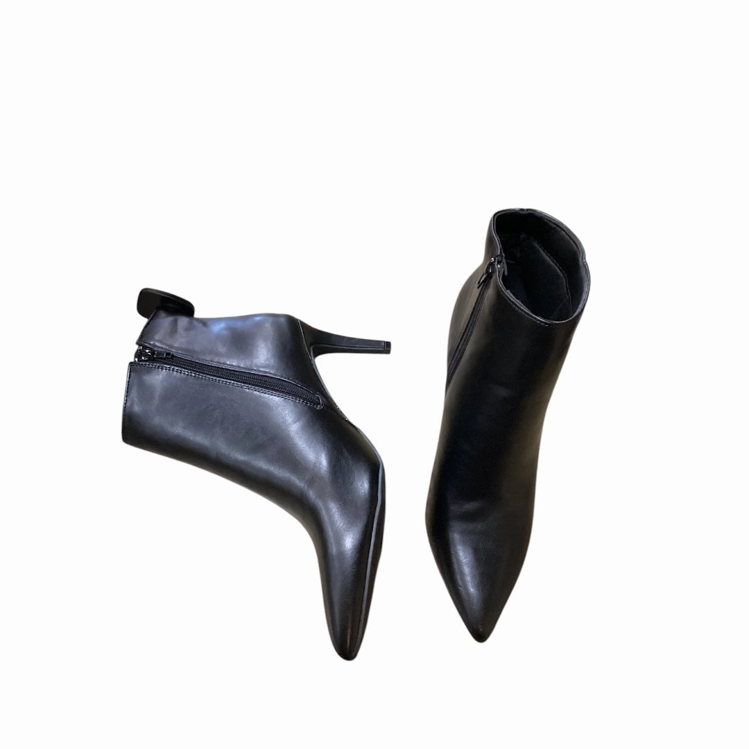 Eco Friendly Manufacturing Roll Bar Stabilizer Boots Ankle Heels By Rouge In Black, Size: 11