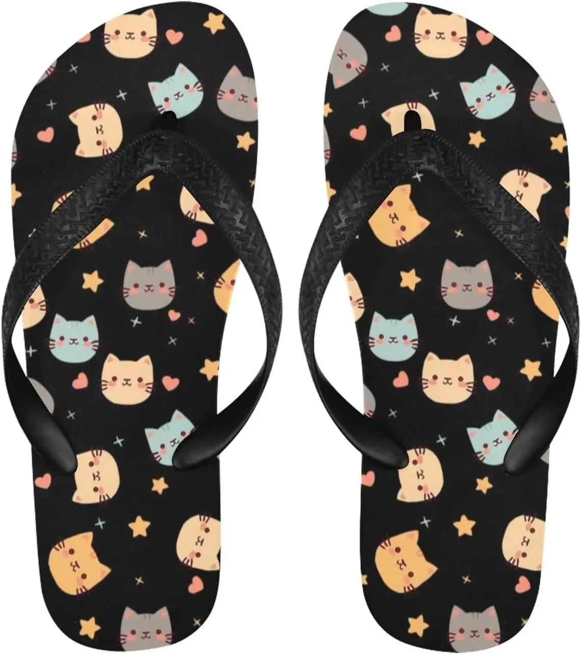 Unisex Flip Flops for Men and Women Lightweight Slip-On Beach Sandals with Sole for Outdoor Pool Casual Wear