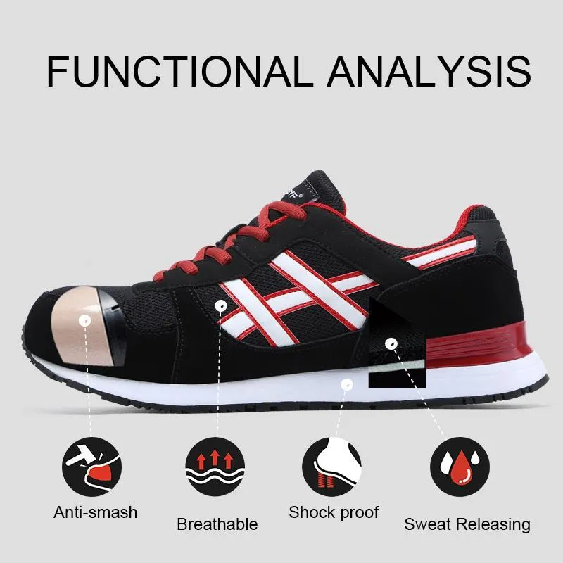 Unisex Steel Toe Sneakers