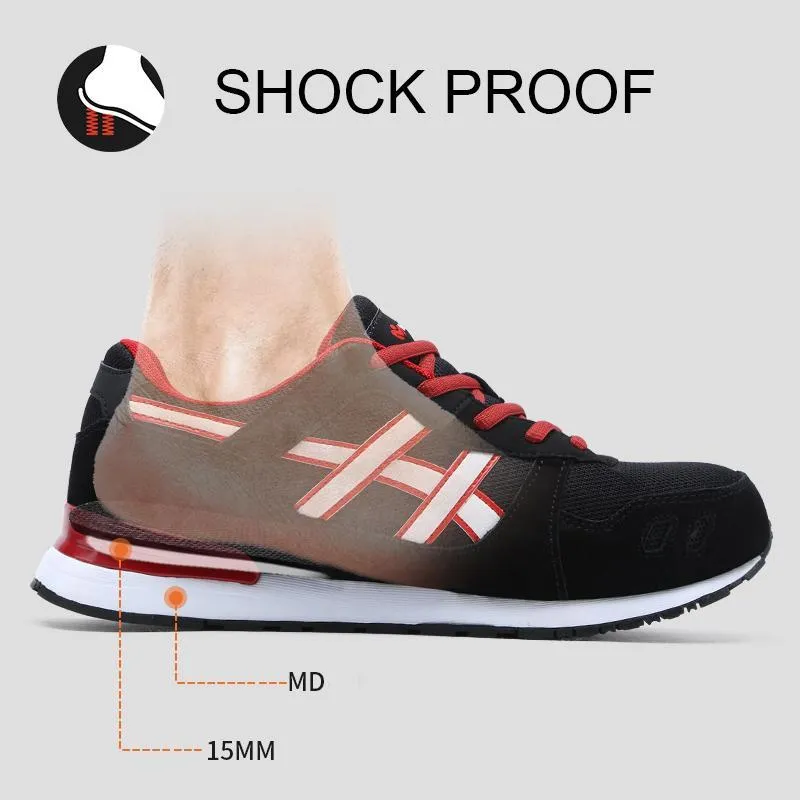 Unisex Steel Toe Sneakers
