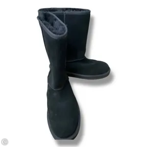 Boots Mid-calf Flats By Koolaburra By Ugg In Black, Size: 11 Lightweight Design Cold Outfit