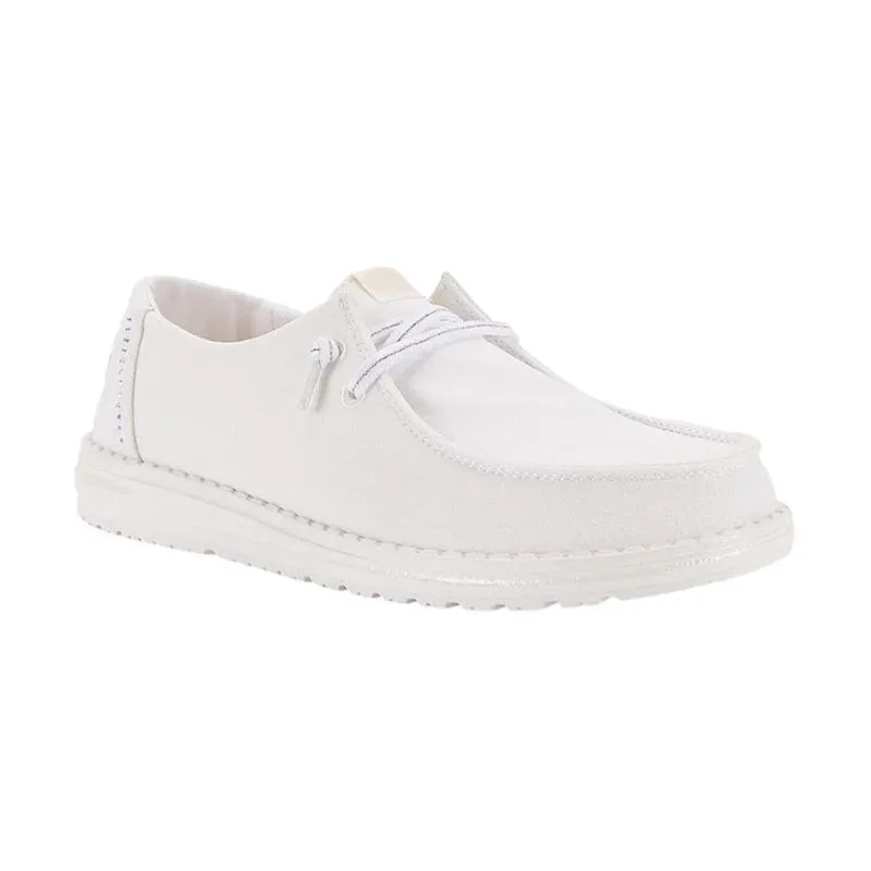 Comfortable walking shoes Active Slip On Women's Wendy Stardust White