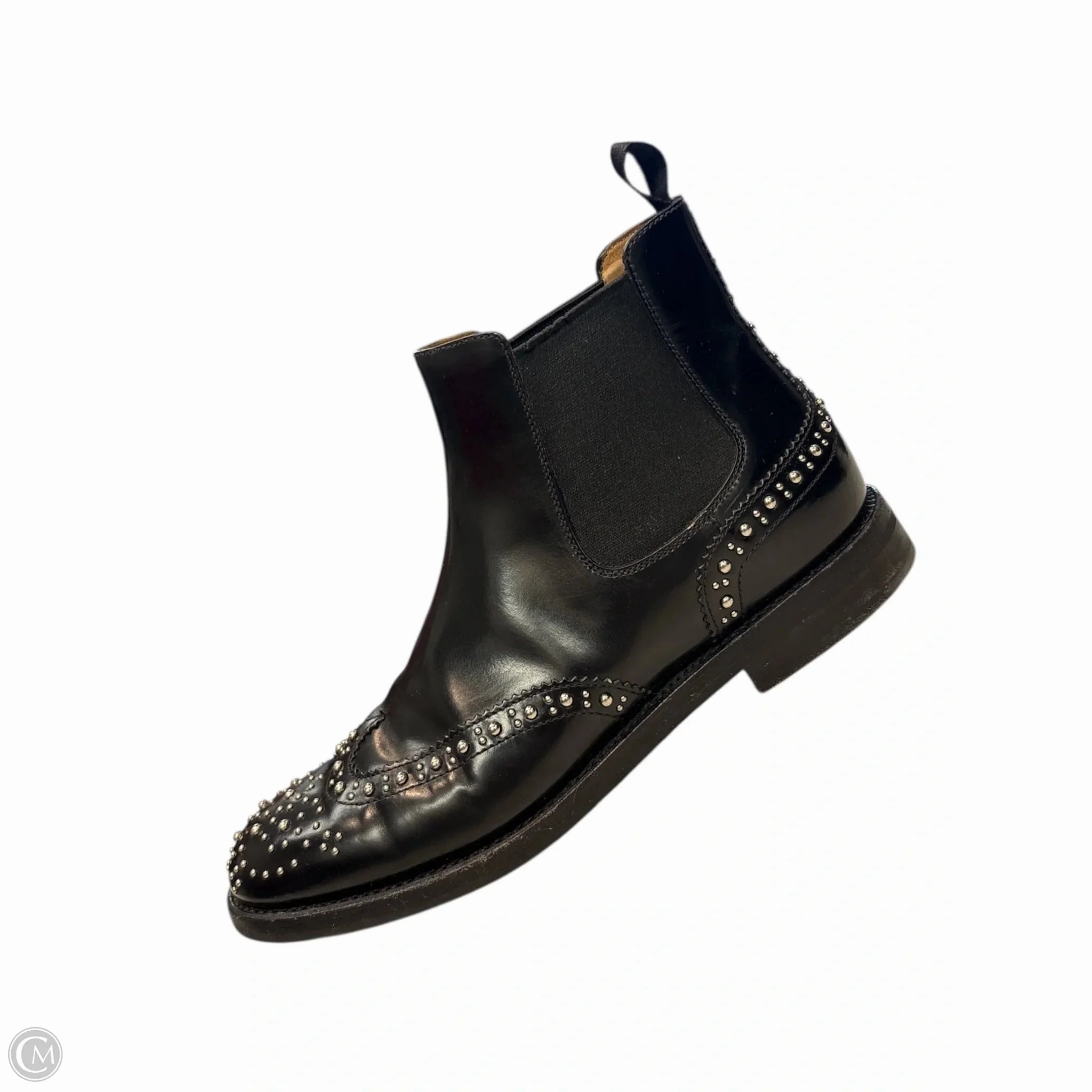 Traction Line Boots Ankle Flats By Cma In Black, Size: 6