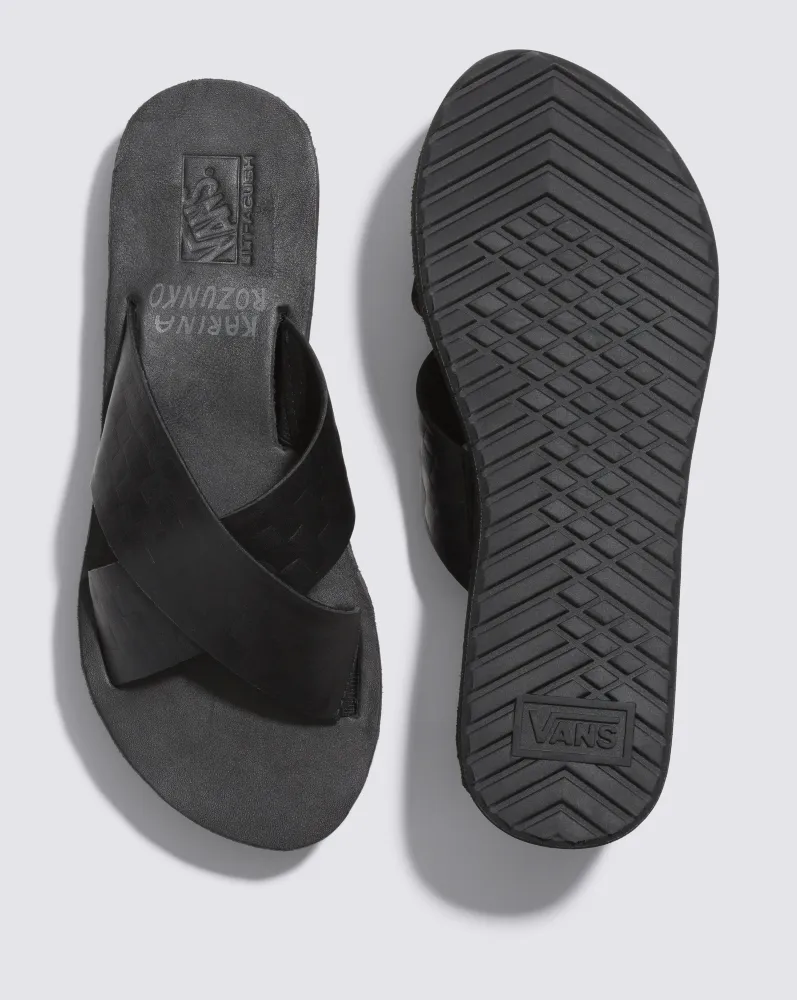 Vans Cross Strap Mega Platform Slide Sandals - Unisex Sizing