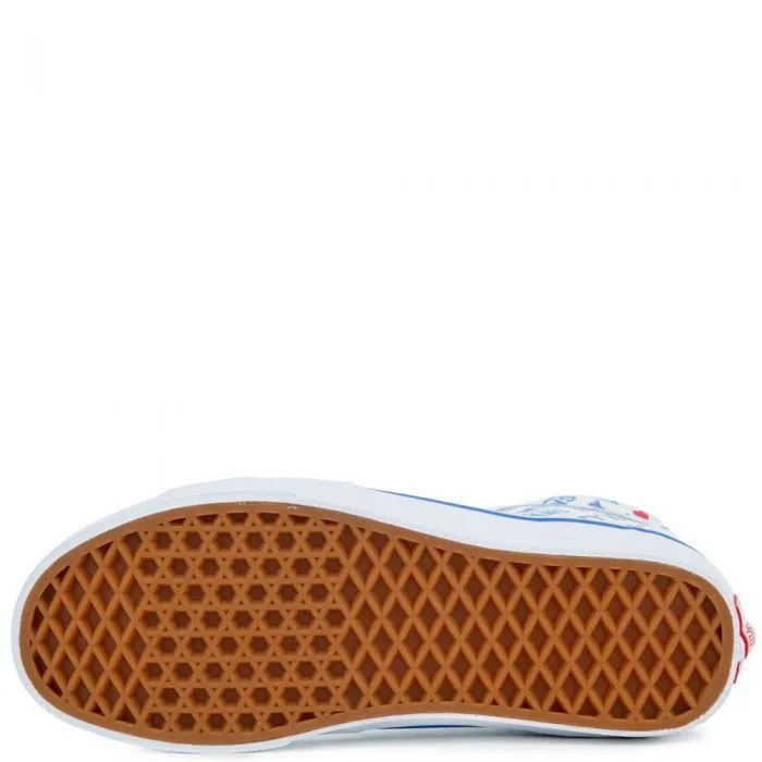 VANS SK8-HI I Heart Vans Print, White