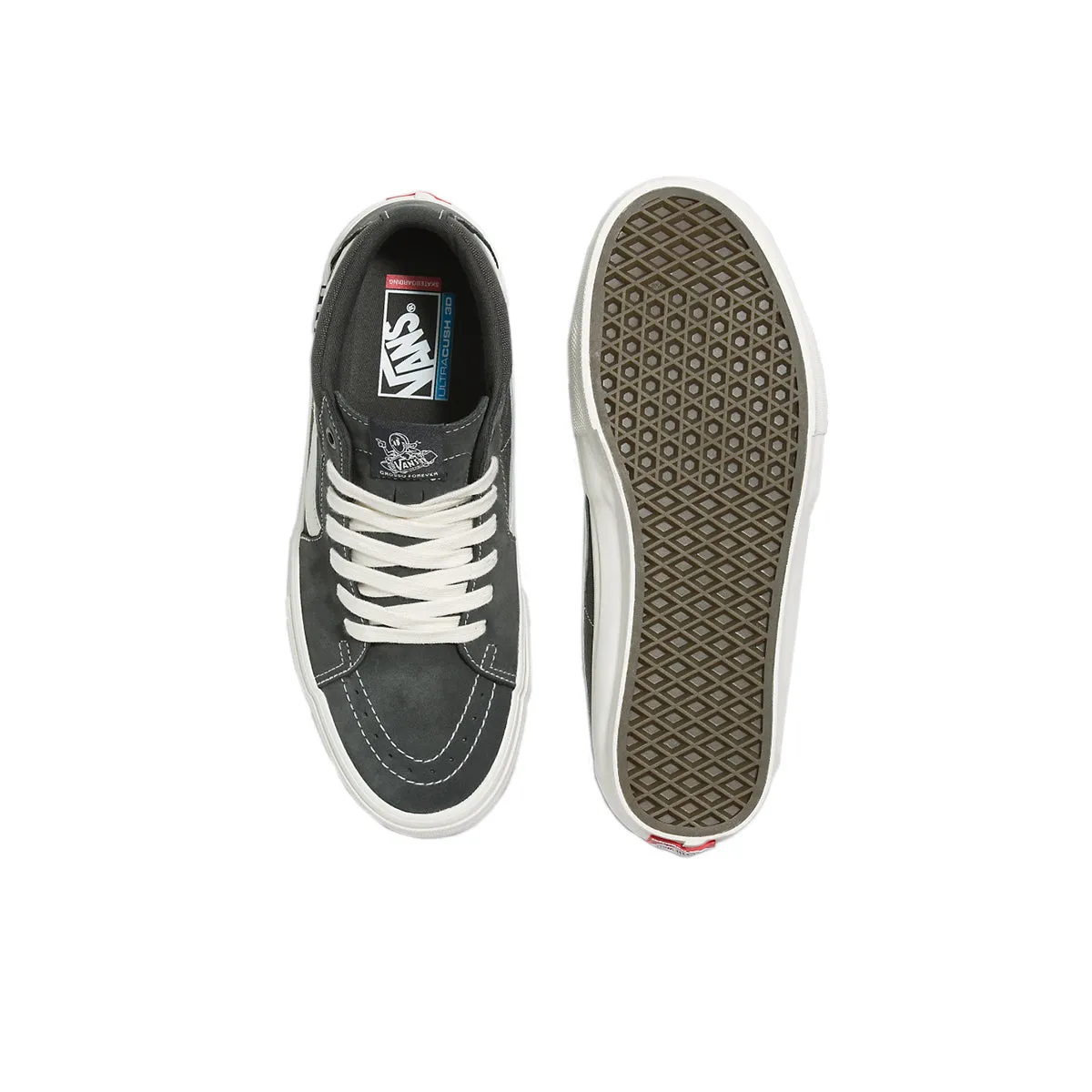 Vans Sk8-Mid Jeff Grosso - Gray/Antique