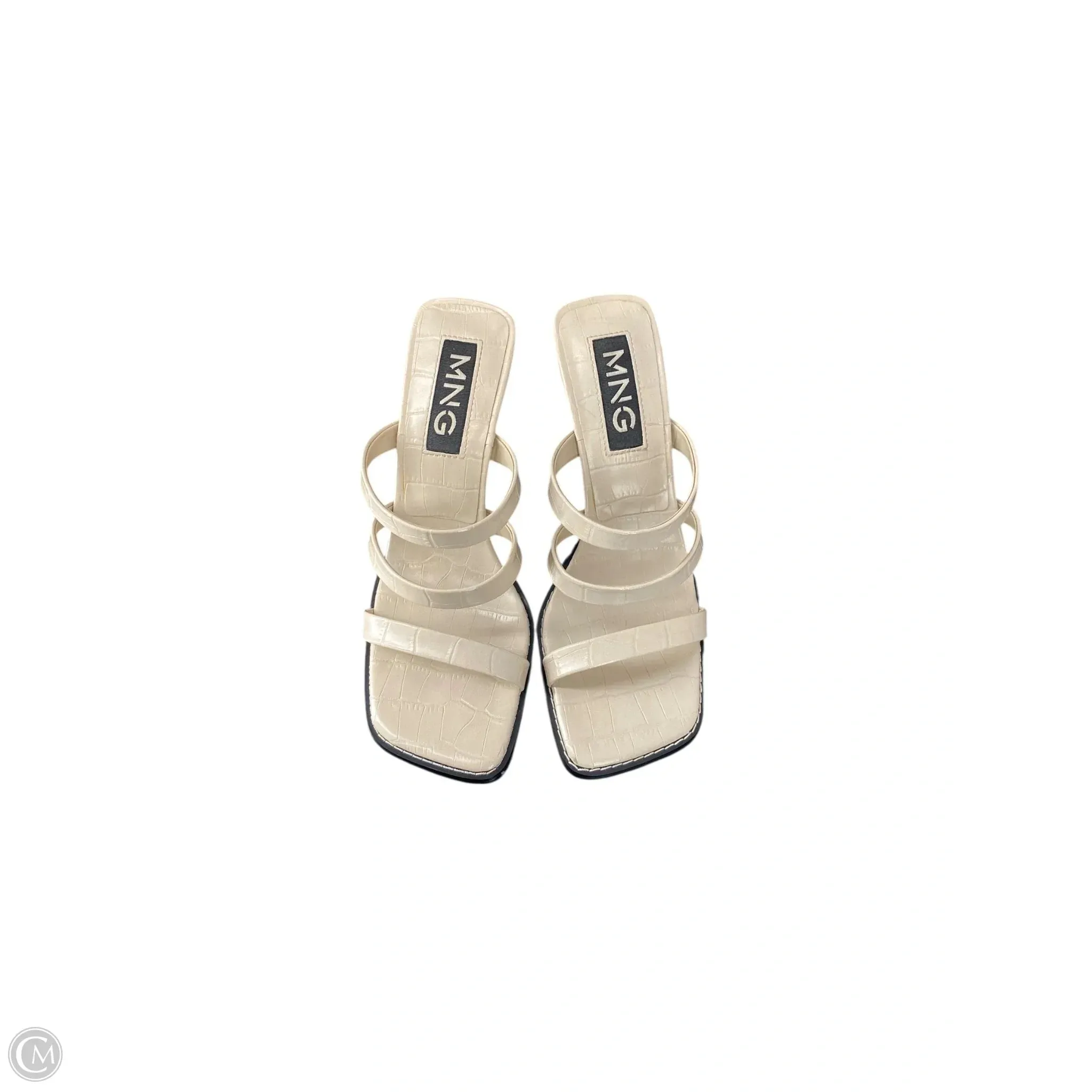 Shoes Heels Stiletto By Mng In Tan, Size: 7 Comfortable Stiletto Sandals