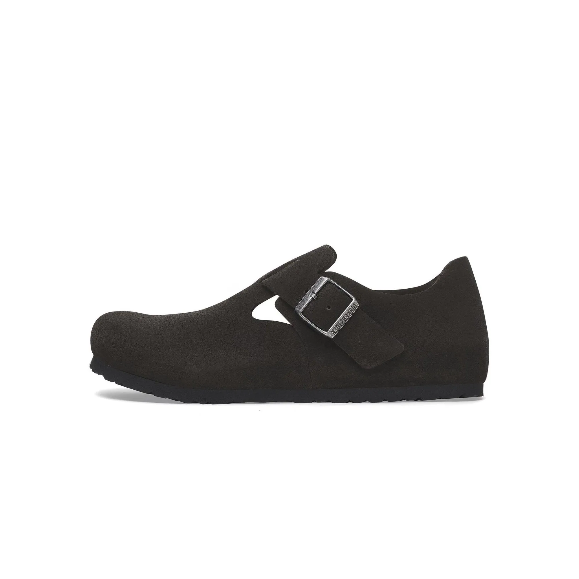 Birkenstock Mens London Suede Leather Sandals Balance - improving Fluid Ride Tech