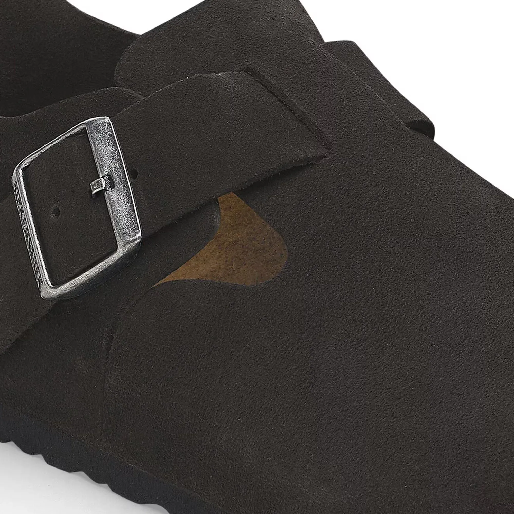 Birkenstock Mens London Suede Leather Sandals Road - race Biomechanical Engineering