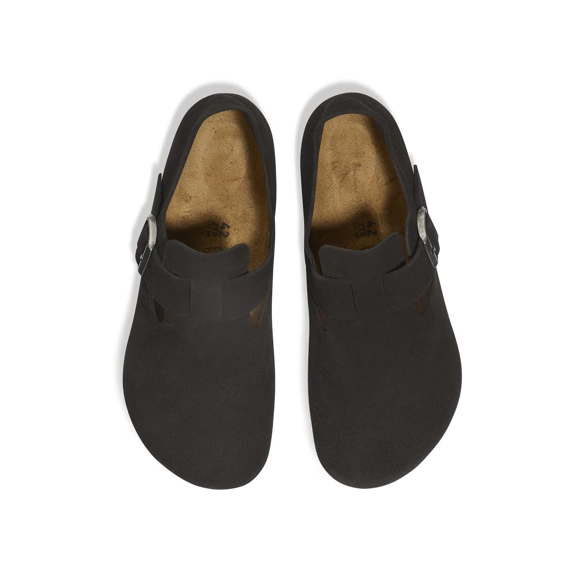 Birkenstock Mens London Suede Leather Sandals Sock Like Fit loops