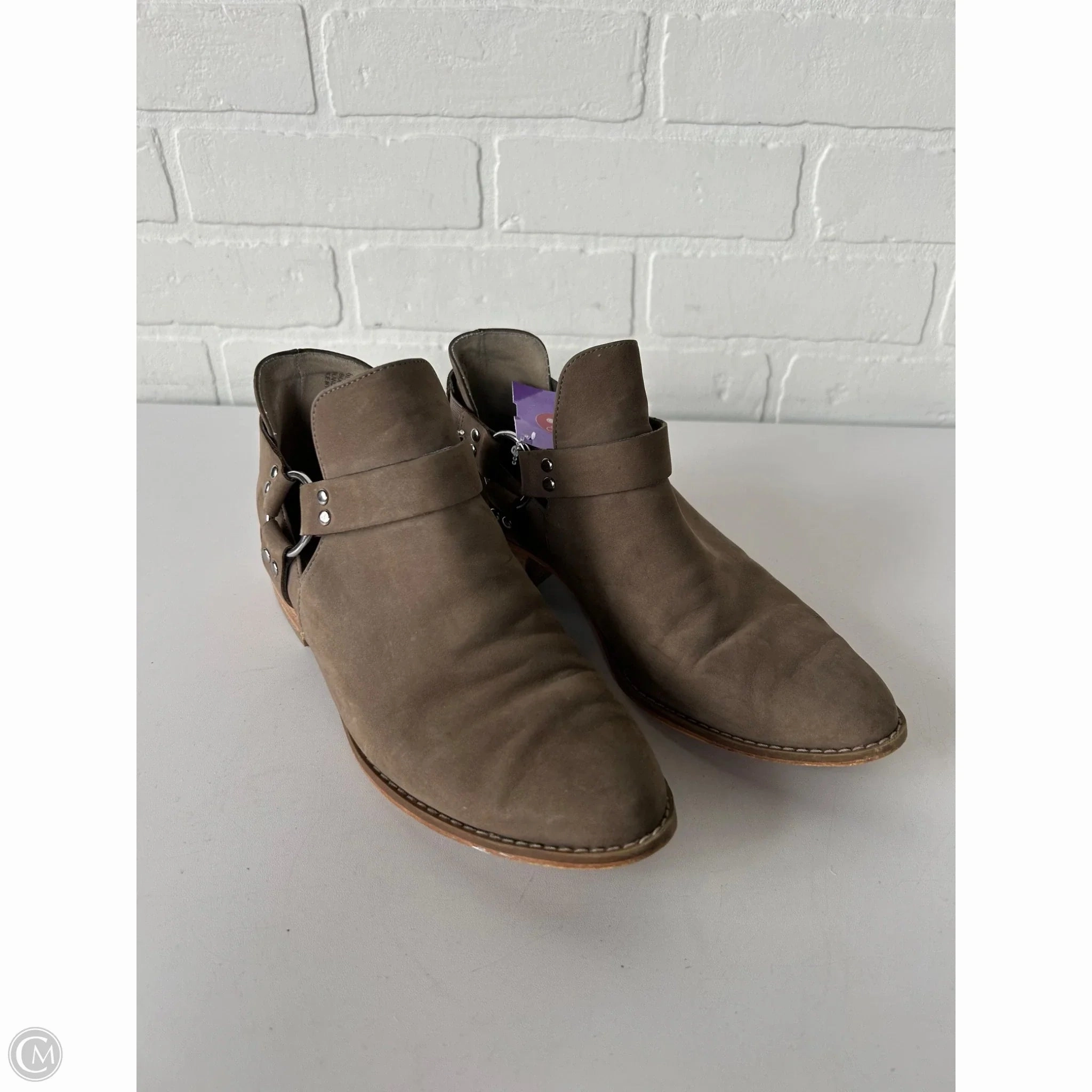 Boots Ankle Flats By Bp In Brown, Size: 6.5 orthopedic Low Profile Windy Weather