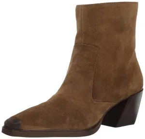 Vince Camuto Women's Viltana Mid Calf Boots, Nutmeg, 9