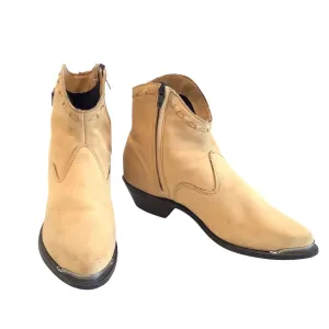 Vintage Cowboy Ankle Boots
