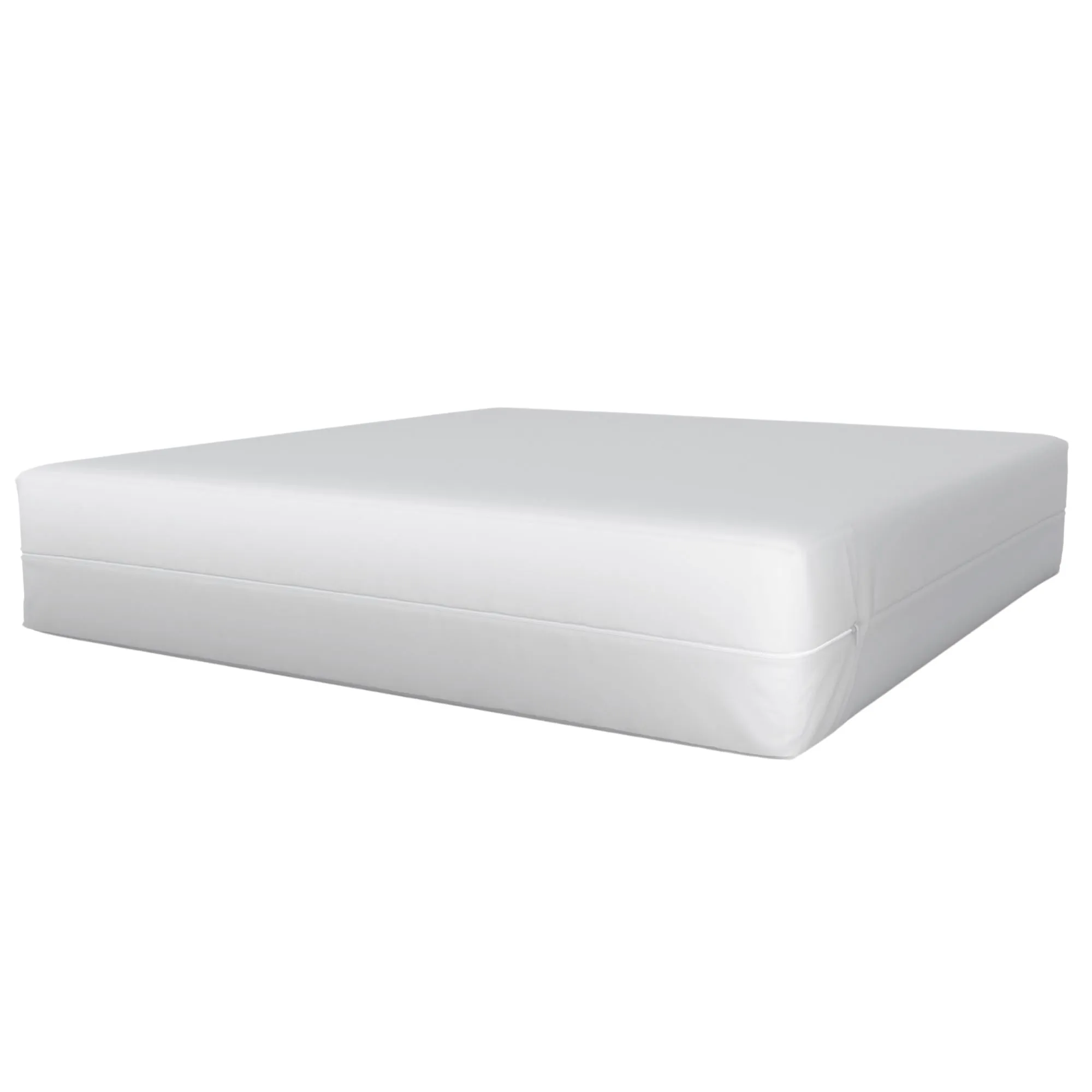 Vinyl Zippered Mattress Protector | Waterproof Box Spring Encasement | Guards Against Pests & Liquids