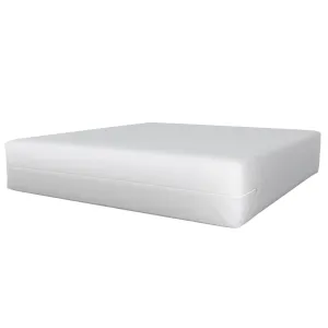 Vinyl Zippered Mattress Protector | Waterproof Box Spring Encasement | Guards Against Pests & Liquids