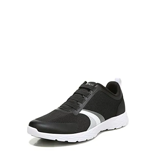 Vionic Womens' Brisk Layla Sneakers, Orthotic Insole, Black, 6 M
