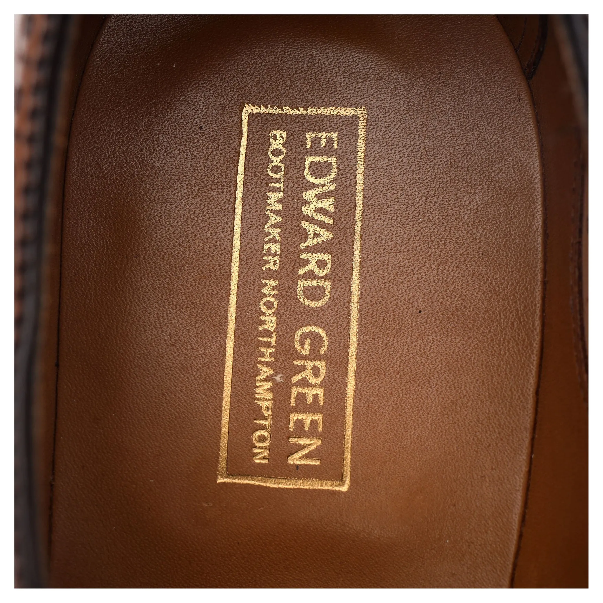 'Walcot' Tan Brown Leather Oxford UK 9.5 E