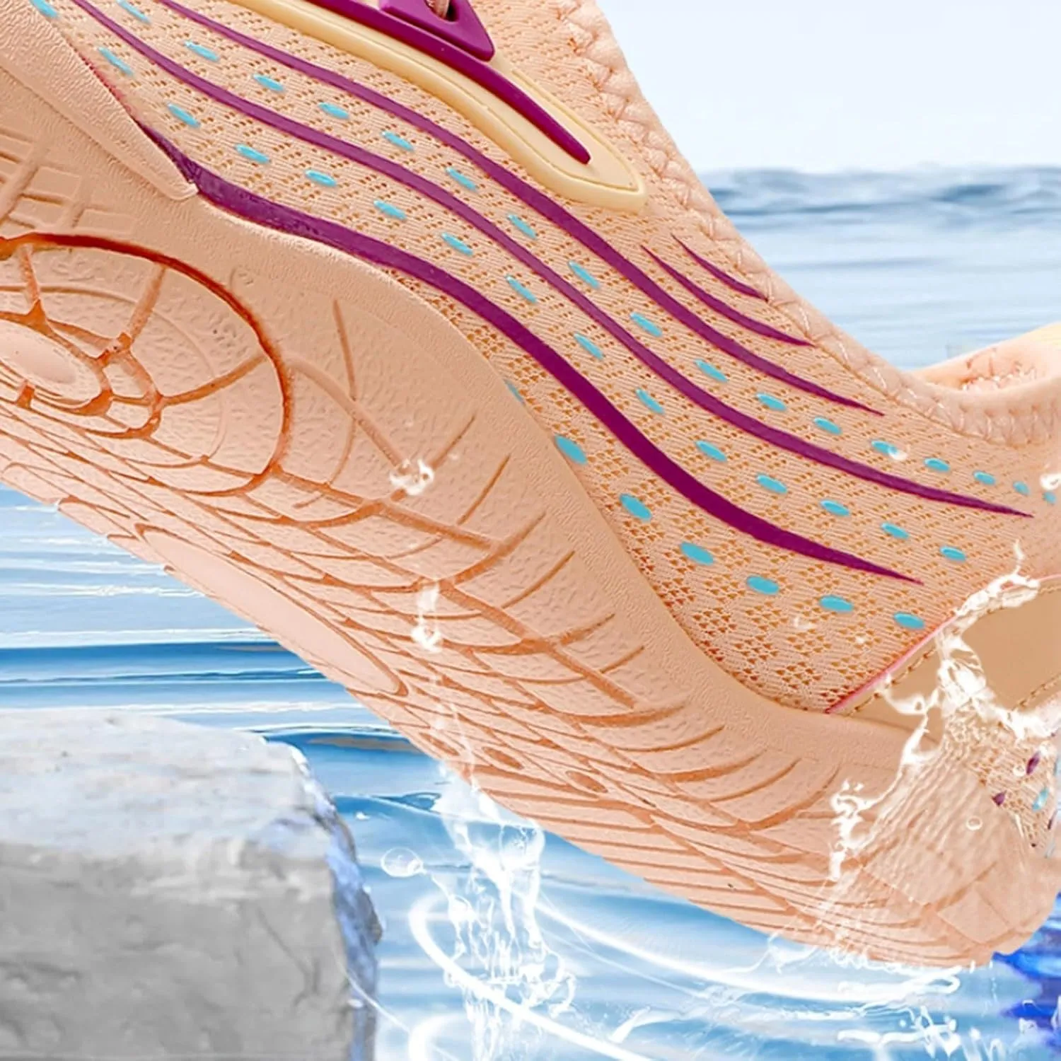 Water Shoes for Women Men Beach Athletic Barefoot Shoes Summer Outdoor Sports for Women Men Beach Athletic Barefoot Sports Outdoor Sports Footwear for Hiking Swim Beach River Pool