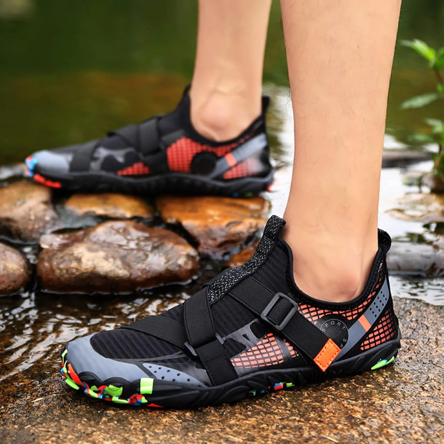 Water Shoes Men Size 10 Wide Lightweight Quick Drying Barefoot Water Shoes Cute Water Shoes for Women Aqua Sports Outdoor Shoes for Beach Swim River Pool Lake Hiking Surfing