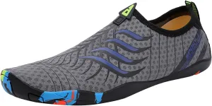 Water Shoes Men Wide Toe Breathable Barefoot Shoes Women Hiking for Boating Fishing Diving Surfing