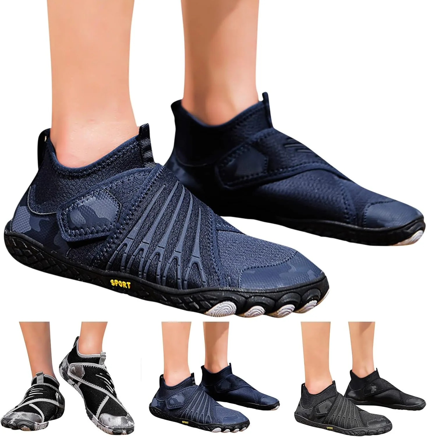 Water Sports Shoes Women Men Quick Dry Aqua Barefoot Beach Swim Pool Surf Yoga Hiking Lightweight Non Slip Breathable Outdoor Shoes