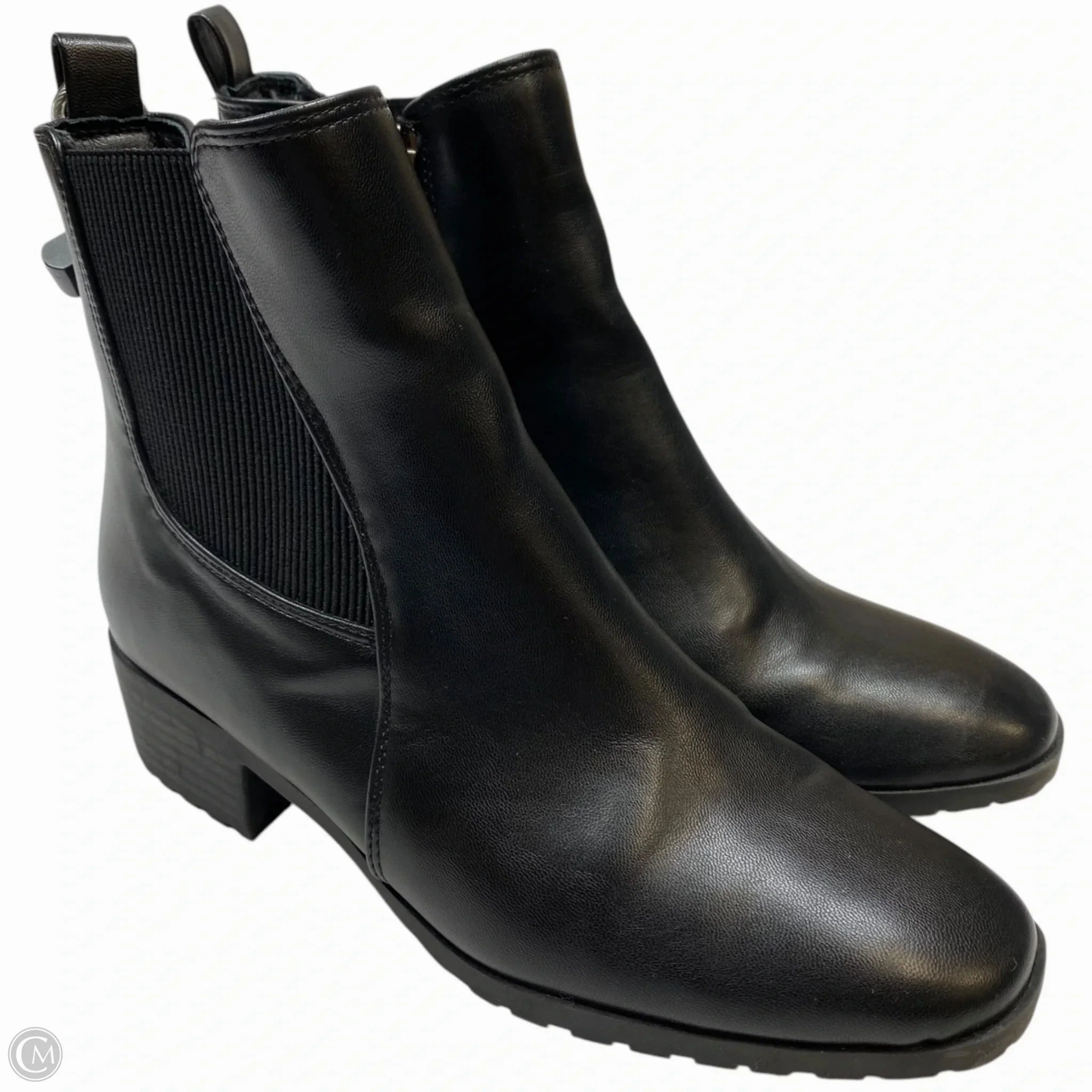 Boots Ankle Flats By Anne Klein In Black, Size: 7 Quick Fit