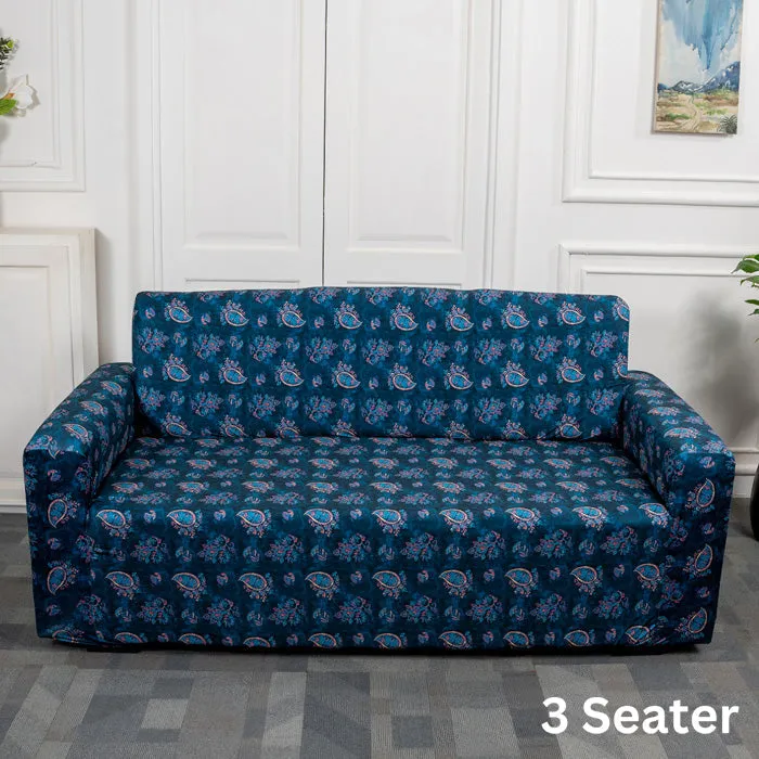 Watercolour Paisley Stretchable Sofa Covers