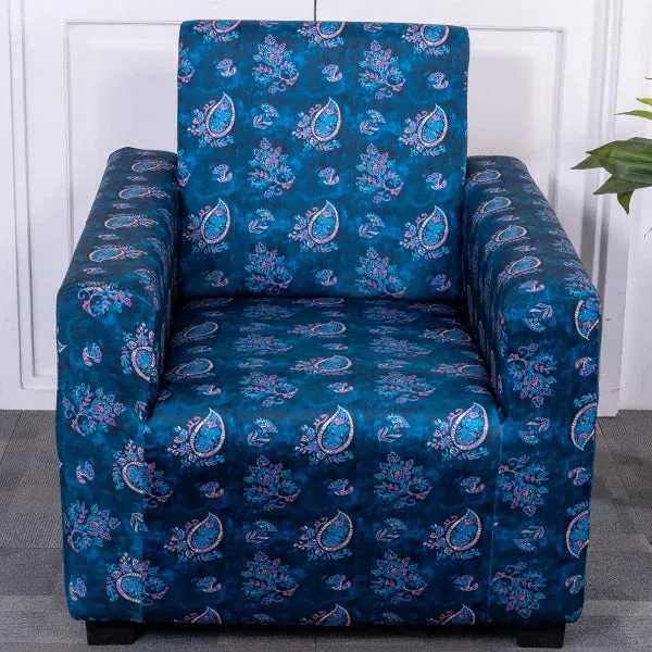 Watercolour Paisley Stretchable Sofa Covers