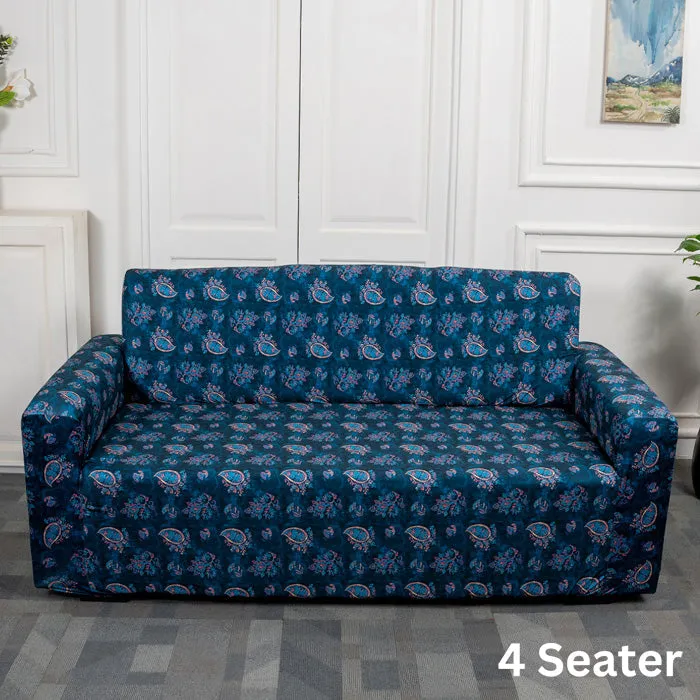Watercolour Paisley Stretchable Sofa Covers