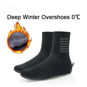 Waterproof Reflective Thicker Cycling Overshoes