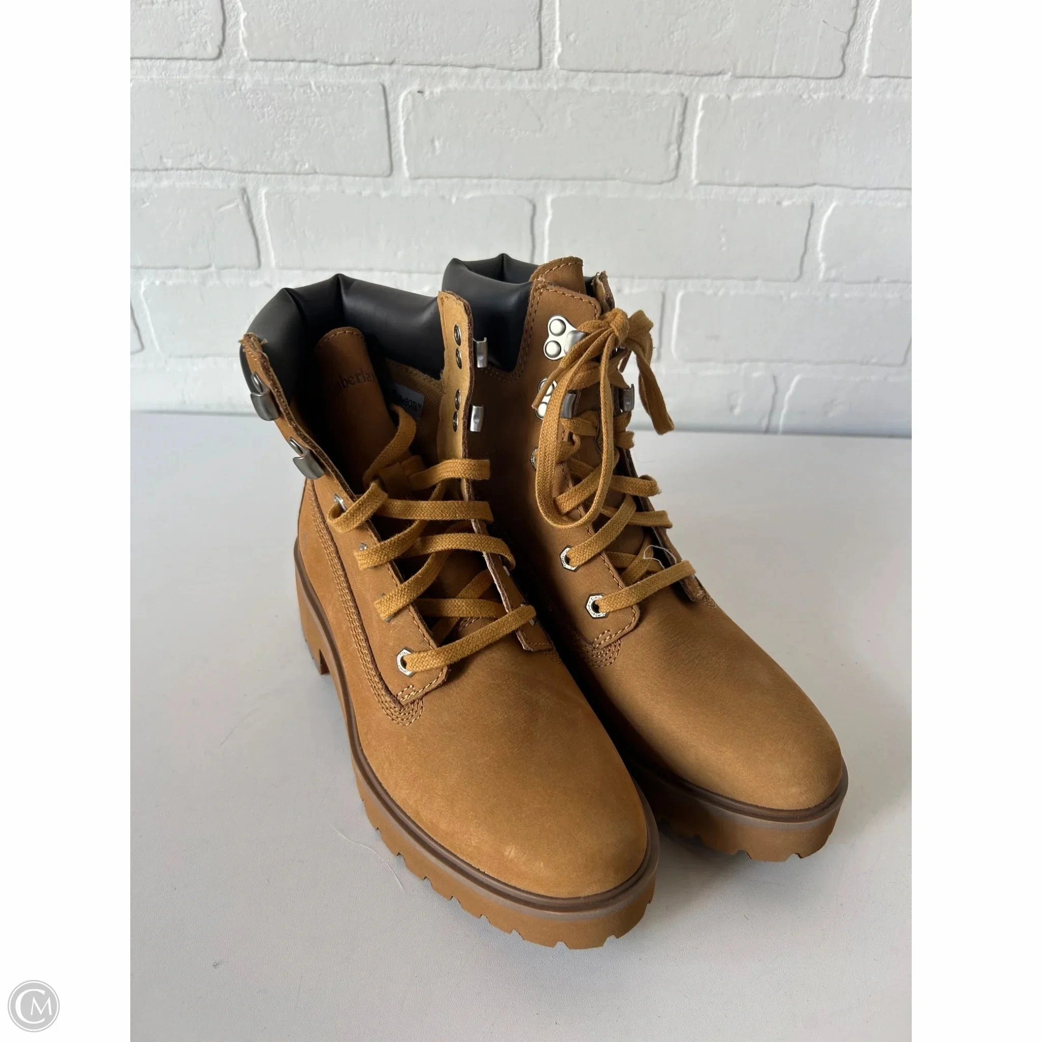 Teen Pick Boots Ankle Flats By Timberland In Tan, Size: 8