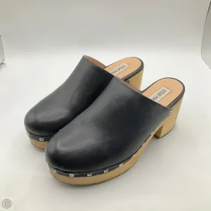 Shoes Heels Block By Steve Madden In Black, Size: 6.5 Slip-On Heels Laced