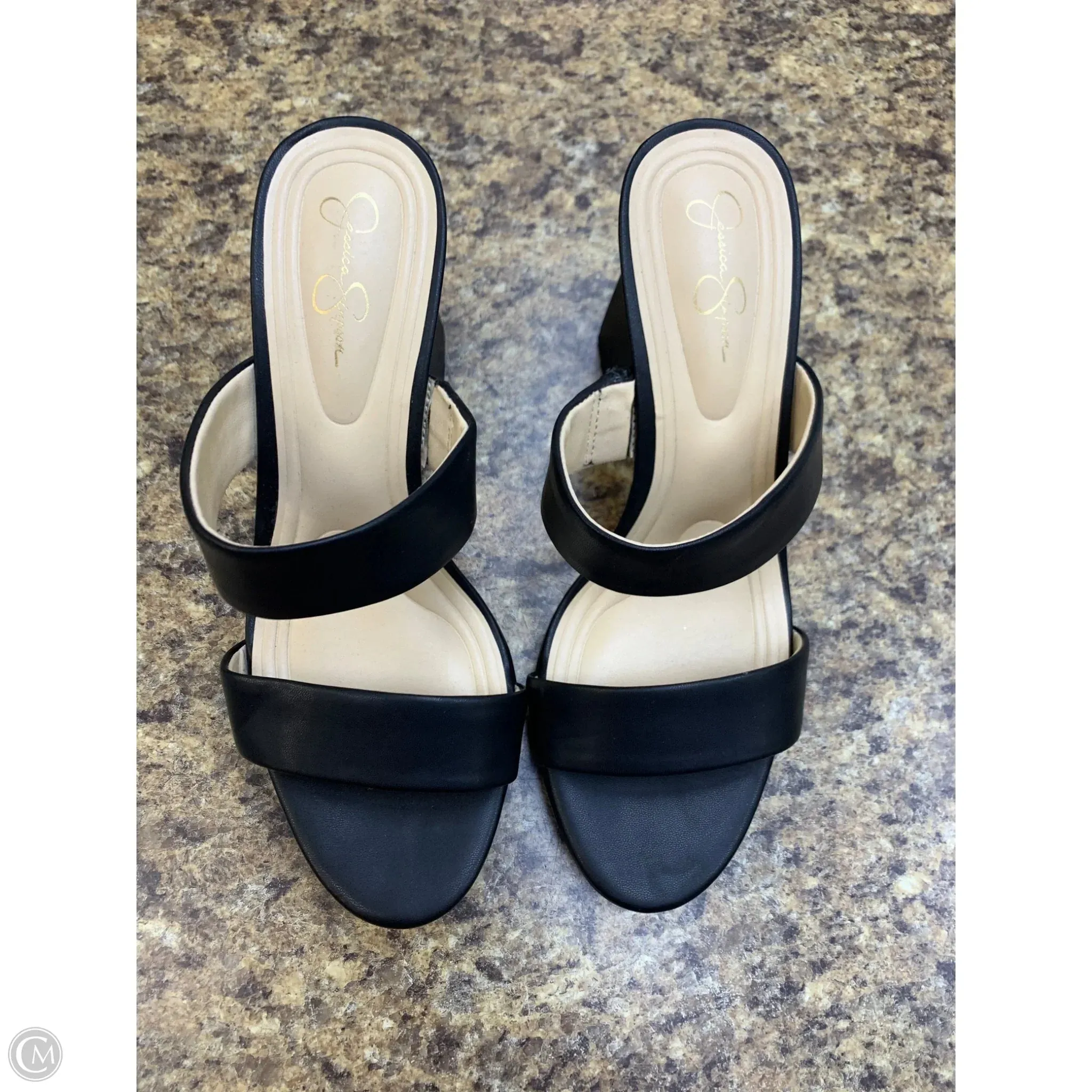 Shoes Heels Block By Jessica Simpson In Black, Size: 8.5 Comfortable Pumps Comfortable Linings