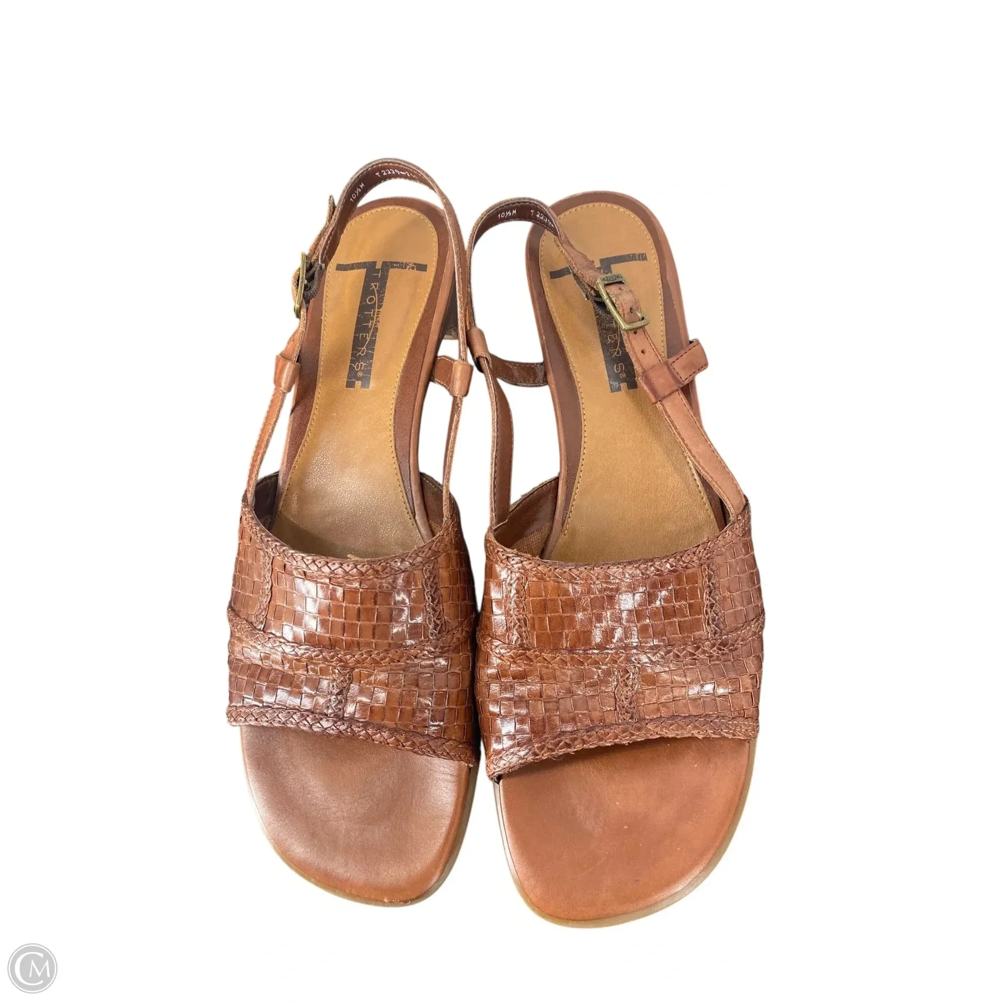 Shoes Heels Block By Cmc In Brown, Size: 10 Classy Sandals Confident Mood