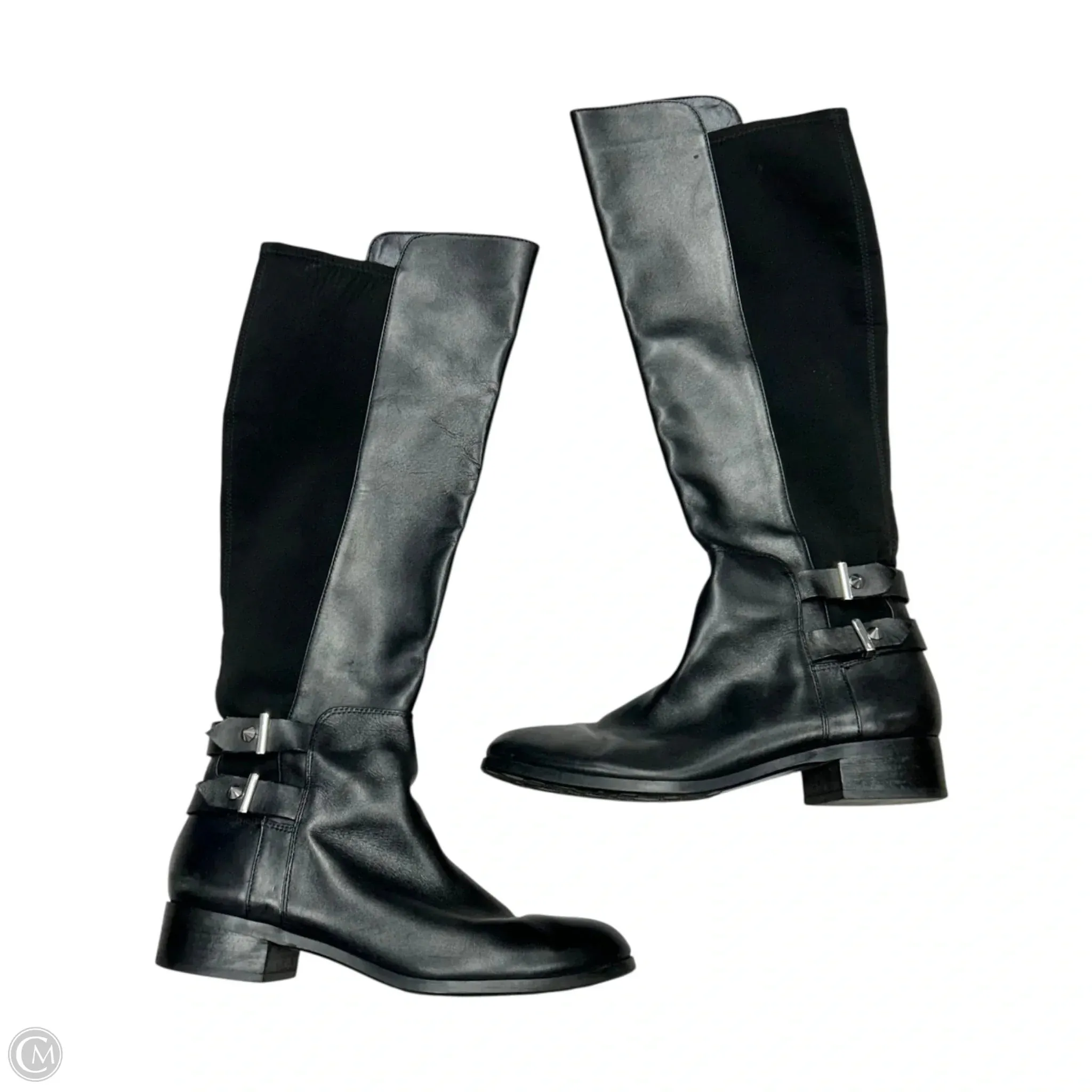 Boots Mid-calf Flats By Ivanka Trump In Black, Size: 10 Active Boot Quick Outing