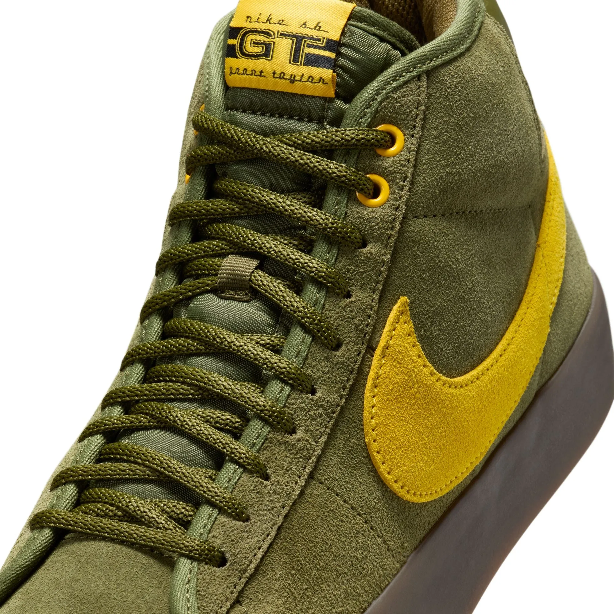 running in a community park shoes running as a hobby Nike SB x Antihero Mens Zoom Blazer Mid Shoes