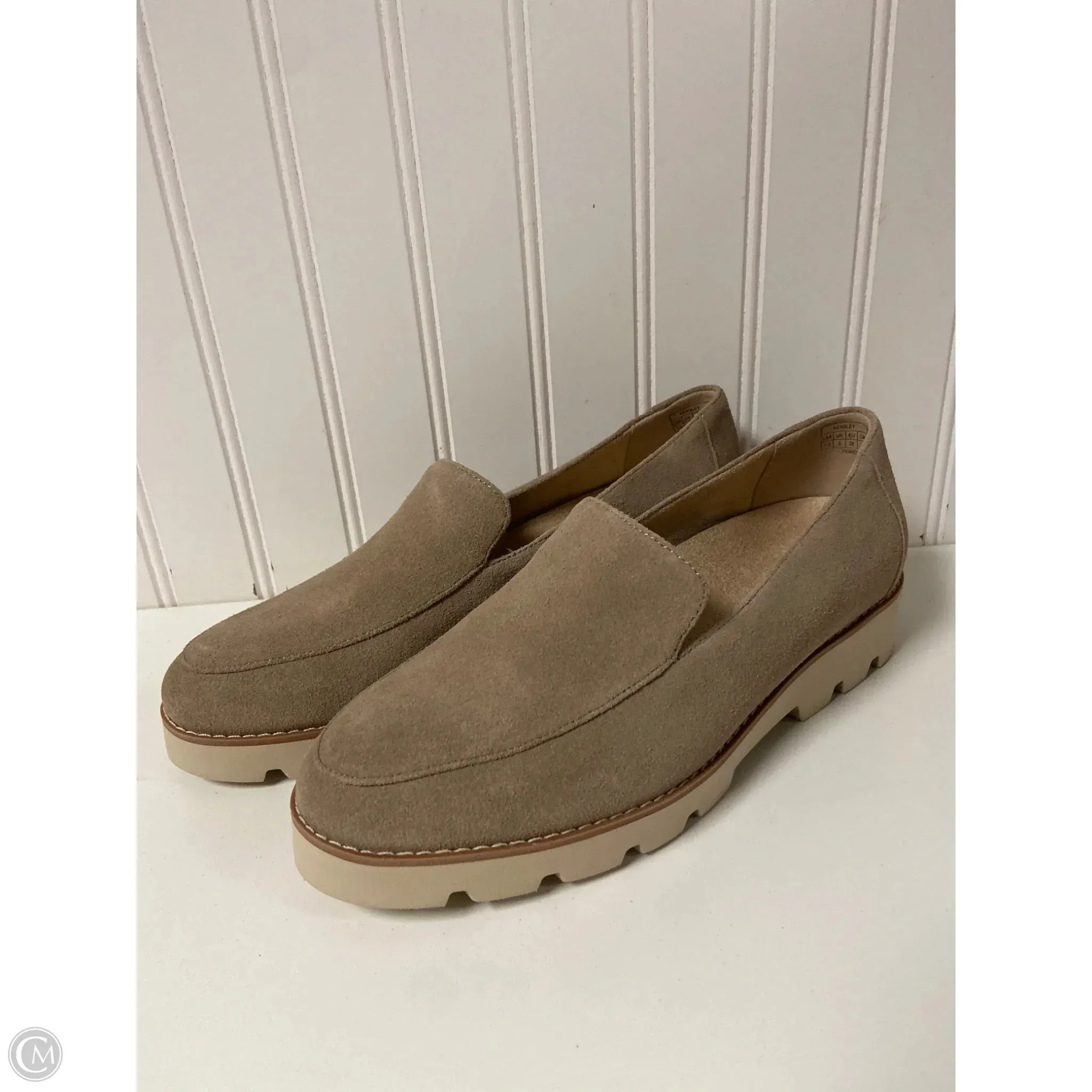 Shoes Heels Block By Vionic In Taupe, Size: 7.5 Fashion Heels