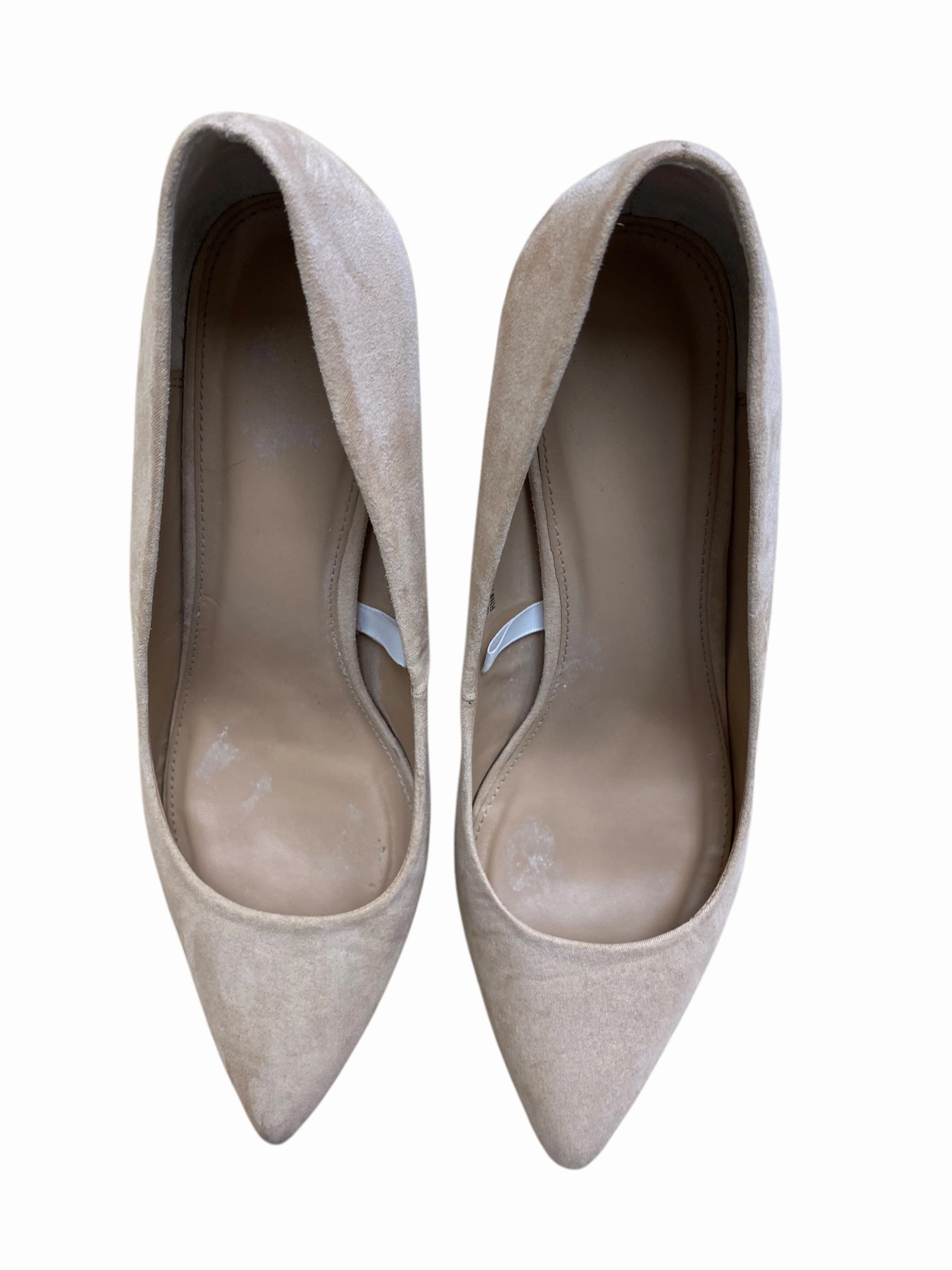 Shoes Heels Stiletto By Clothes Mentor In Tan, Size: 10 Dress Shoes