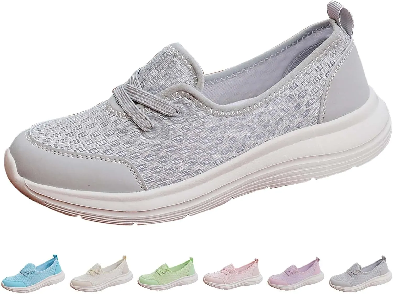 Women Comfy Orthopedic Walking Shoes 2024 New Orthopedic Women's Breathable Slip On Arch Support Shoes Casual for Men
