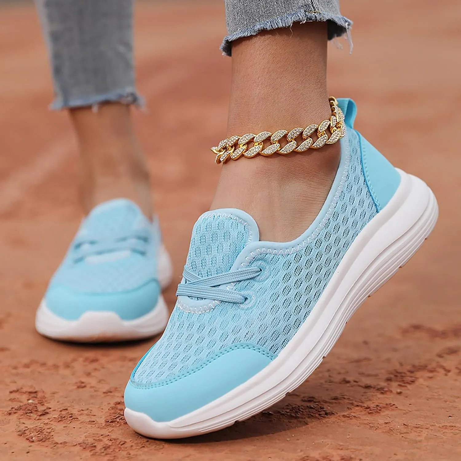 Women Comfy Orthopedic Walking Shoes 2024 New Orthopedic Women's Breathable Slip On Arch Support Shoes Casual for Men