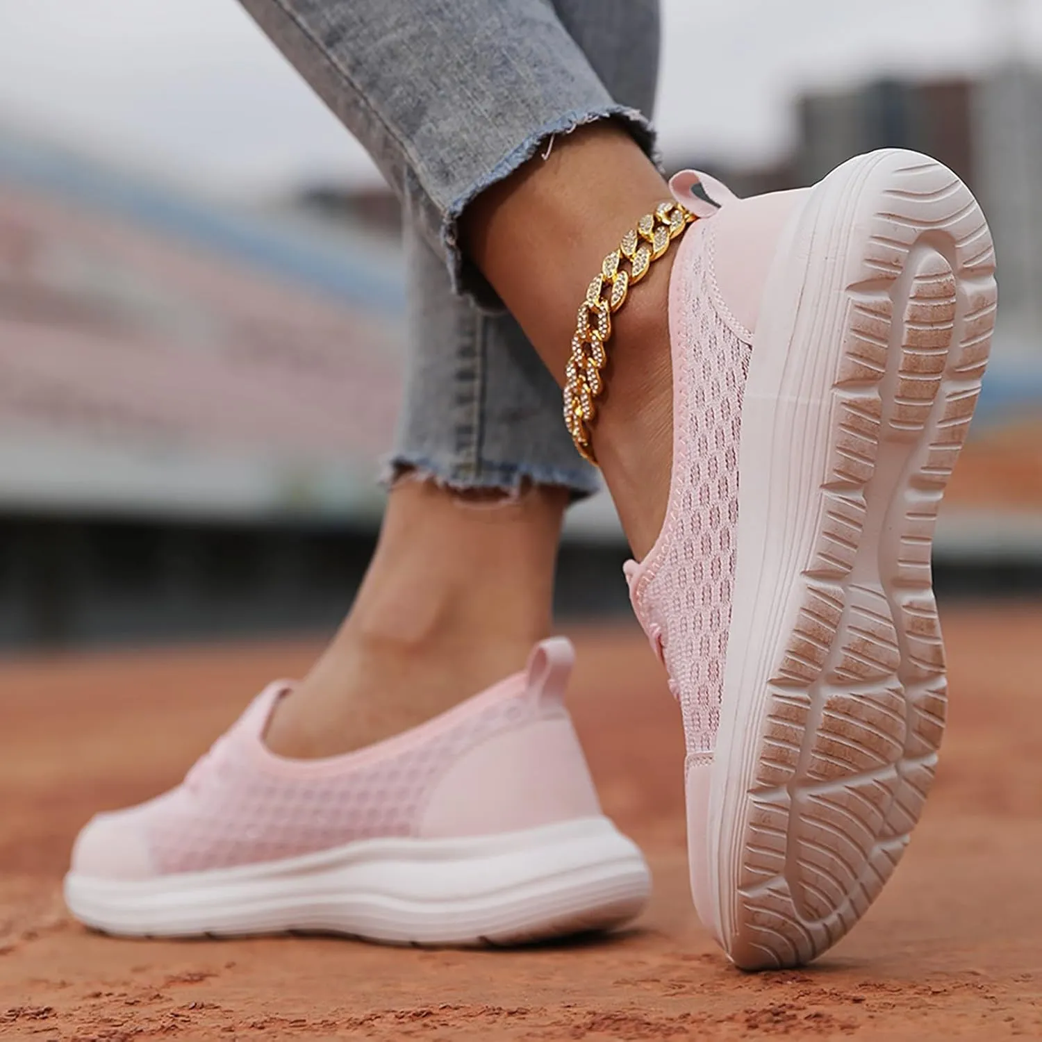 Women Comfy Orthopedic Walking Shoes 2024 New Orthopedic Women's Breathable Slip On Arch Support Shoes Casual for Men