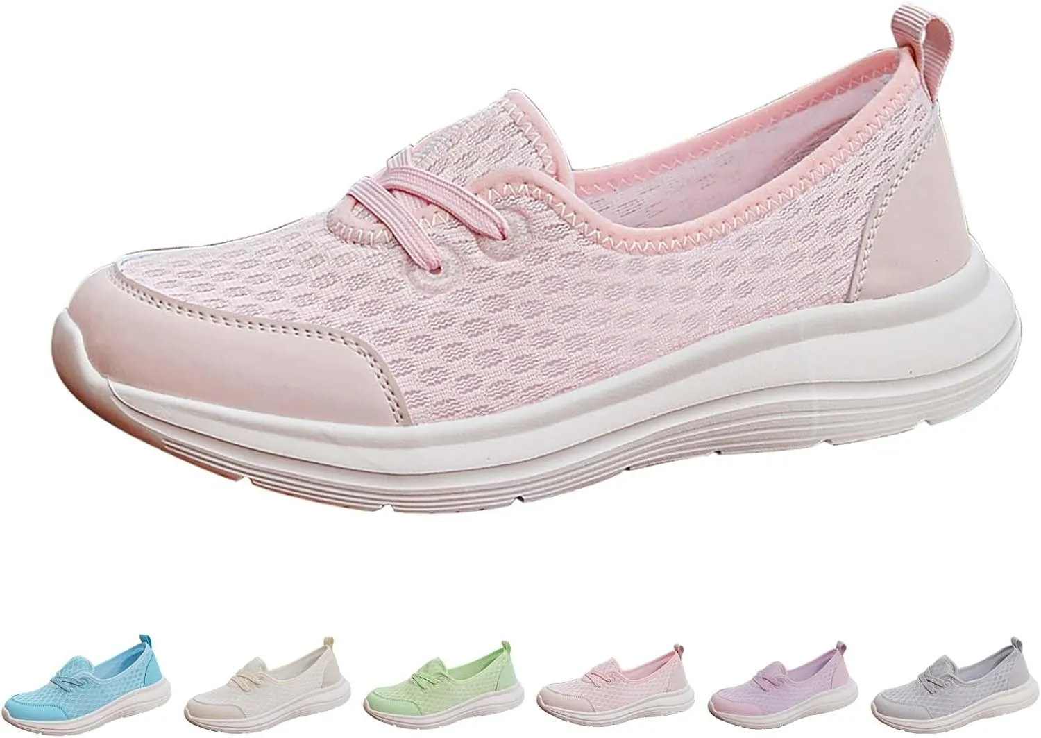 Women Comfy Orthopedic Walking Shoes 2024 New Orthopedic Women's Breathable Slip On Arch Support Shoes Casual for Men