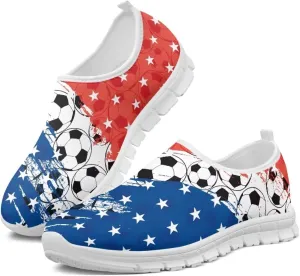 Women Fashion Slip On Sneakers Lightweight Walking Travel Outdoor Shoes Ladies Non Slip Flat Casual Loafers