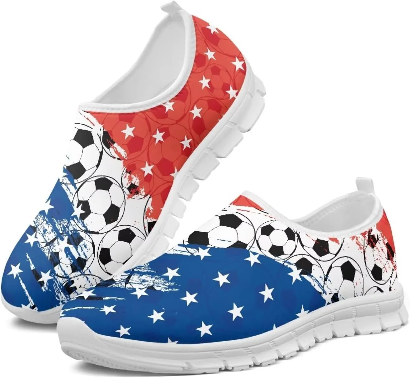 Women Fashion Slip On Sneakers Lightweight Walking Travel Outdoor Shoes Ladies Non Slip Flat Casual Loafers