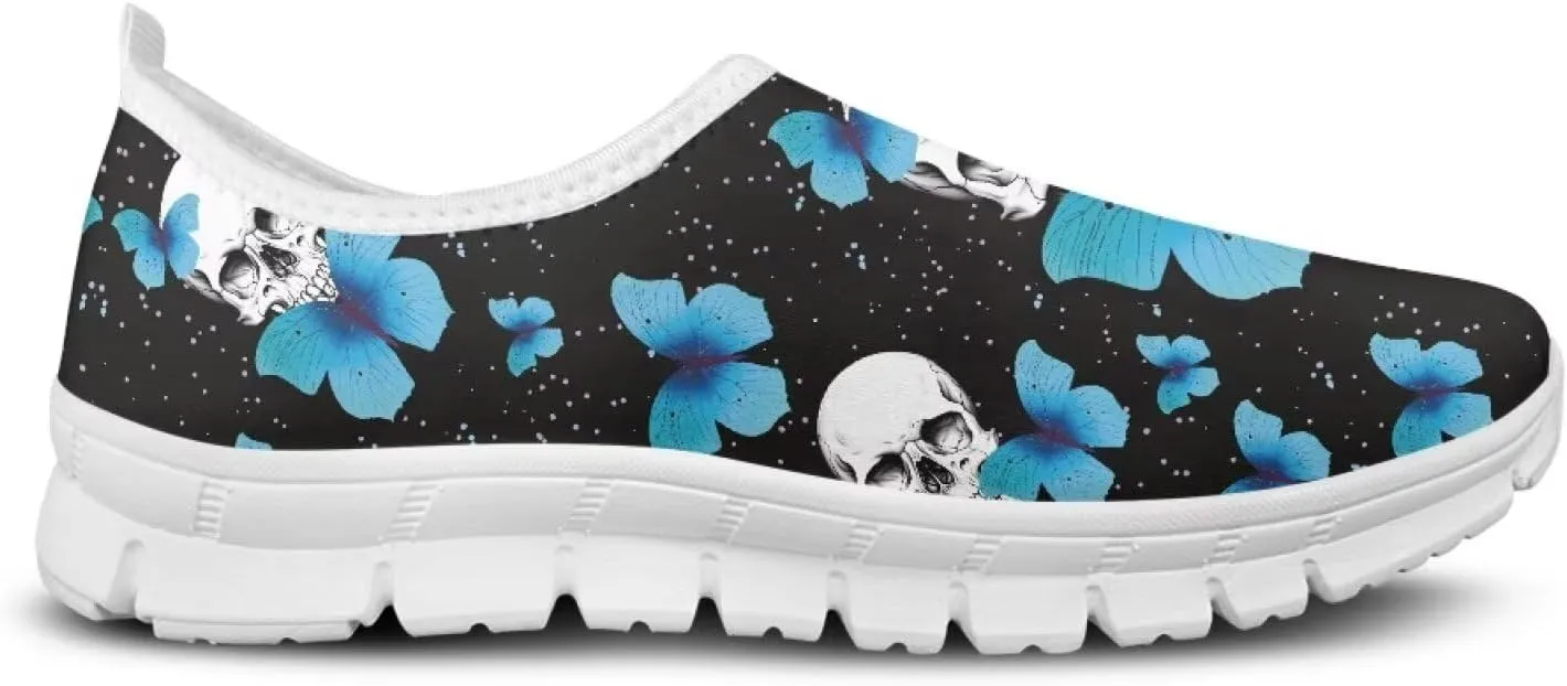 Women Fashion Slip On Sneakers Lightweight Walking Travel Outdoor Shoes Ladies Non Slip Flat Casual Loafers
