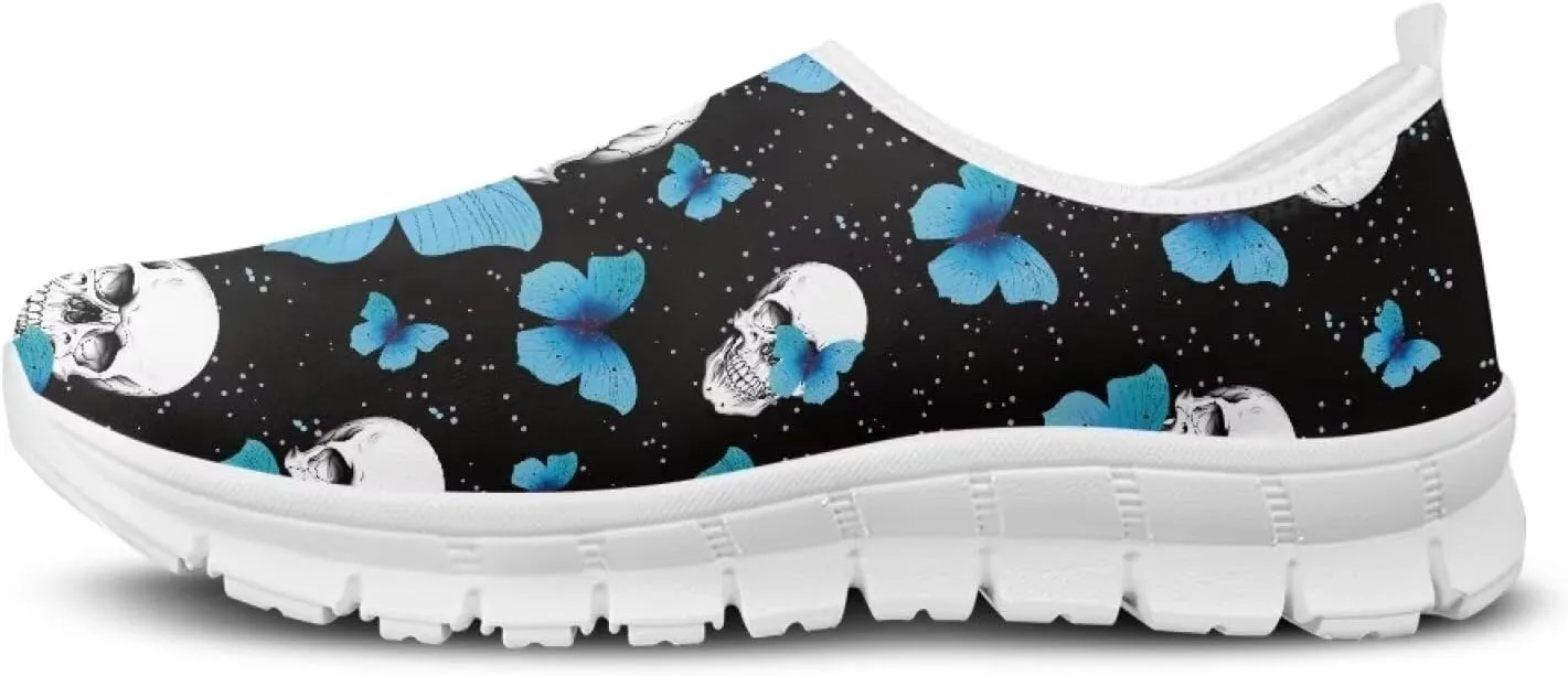 Women Fashion Slip On Sneakers Lightweight Walking Travel Outdoor Shoes Ladies Non Slip Flat Casual Loafers