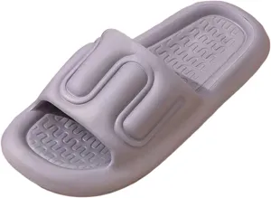 Women Slipper for Men and Women Indoor Plus Size Slides Bathroom Sandals Bedroom Home Slippers Summer Teal Slippers