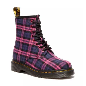 Mesh Upper ergonomic Women's 1460 Pink Tartan Multi