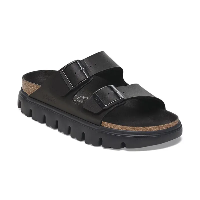 Soft Step Instant Fit Relaxation Women's Arizona Chunky Narrow Black Birko-Flor